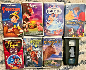 DISNEY VHS LOT OF 8 MOVIES - ALL GOOD CONDITION -1993-2003 -  CAN SEPARATE