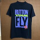 Vintage Levis Button Your Fly T-shirt Size Small 501 Single Stitch Tee 90s