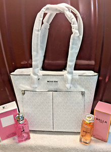 Michael Kors Designer Tote Handbag and Two Perfume Women's Gift Set