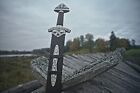 Custom handmade Damascus sword Northman Sword Lagertha Sword Viking Sword Sword