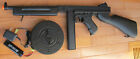 Auto Electric Airsoft Gun Thompson Tommy Gun M1A1 Black up to 320 FPS/0.12G BB