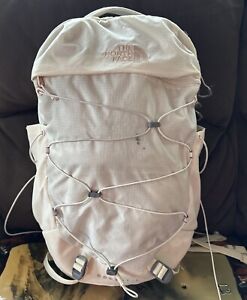 The North Face Borealis Backpack Gray Outdoor School Work Laptop Carry Hiking