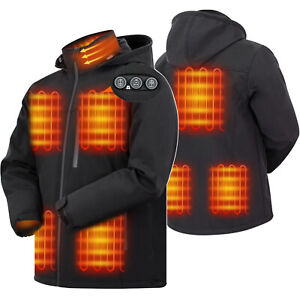 ARRIS Men`s Heated Jacket with 2023 7500MAH Battery Pack Windproof&Waterproof