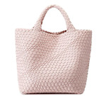 Chic Woven Vegan Leather Tote Bag – Spacious and Stylish Carryall