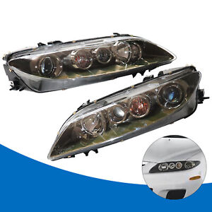 For 2006 2007 2008 Mazda 6 Halogen Headlights Left & Right Side Pair Headlamps (For: 2006 Mazda 6)