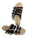Katy Perry sandals Black Size 6.5 Straps Hearts slip on