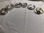 Six Womens watches Cuff Style. Untested. Different Brands.