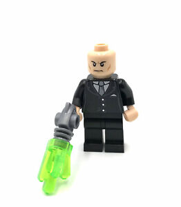 LEGO Lex Luthor Black Suit minifigure 6862 Super Heroes DC Superman Batman