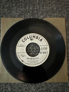 New ListingCollins Kids Rock And Roll Polka My First Love Columbia Promo VG+ Rockabilly WLP