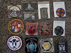 Vintage Patch LOT 13 patches : Police, Military, KGB, Russia, Punisher, Flux Cap