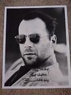 Bruce Willis autographed 8x10 photo, signed, authentic, Die Hard, COA 1992