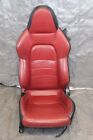 2008-2009 HONDA S2000 AP2 F22C RED & BLACK LEATHER LH DRIVER FRONT SEAT #3320