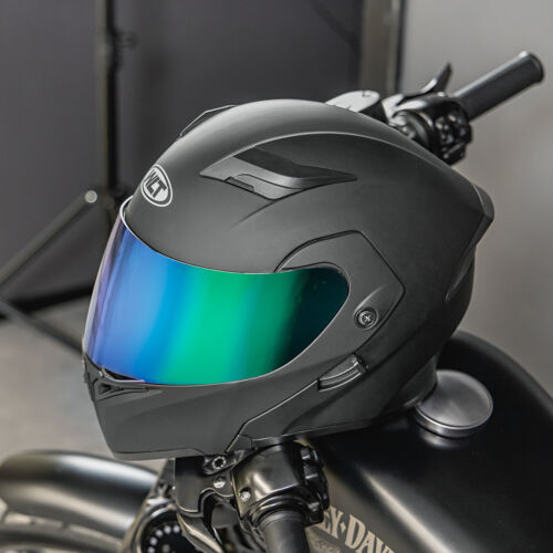 Color Lens Full Face Dual Visor Flip Up Moto Helmet Modular Motorcycle Helmet