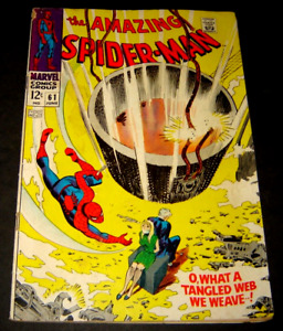 AMAZING SPIDER-MAN #61 (1968) - O, What a Tangled Web we Weave!