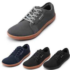 Men's Wide Toe Box Casual Barefoot Shoes Zero Drop Minimalist Sneakers Size 8-14