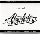 2022 Panini Absolute NFL Football Fat Pack Cello Box 12 Packs Factory Sealed HOT