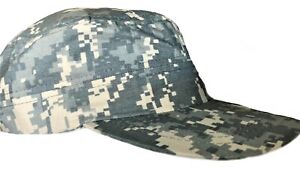 Baseball Cap Hat USA Military OEM Camo Camouflage Soft Twill Woodland GREAT GIFT