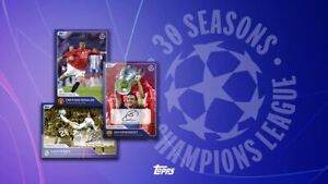 2022 Topps UEFA Champions League 30 Seasons Celebration - PICK YOUR CARD