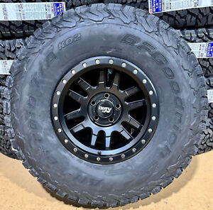 4) Ford F150 Raptor 17x9 Dirty Life Canyon Black Wheels 37