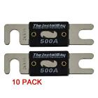 The Install Bay ANL500-10 High Quality Nickel Plated 500 Amp 500A Fuse (10/pack)