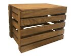 Large Wood Storage Crates With Lid