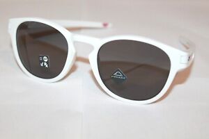 Oakley LATCH SHIBUYA Sunglasses OO9349-3653 JPN Matte White Frame W/ PRIZM Grey