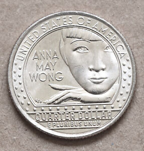 2022 D Anna May Wong American Women quarter