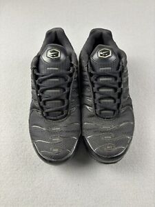 Nike Air Max Plus TN AIR Mens Size 11 Black Shoes Sneakers 604133-050 Running