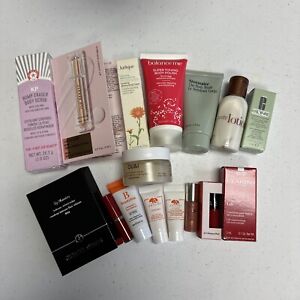 15x Samples Of Hair, Skin Care, Makeup, Body Product  (JLO, Armani,Estée Lauder)