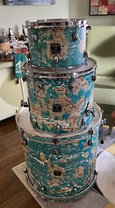 Gretsch Catalina Drum Set Custom Splatter Paint Finish