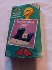 Sesame Street Learning About Letters VHS 1986 Jim Henson Cookie Monster