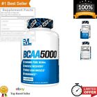 Lean Muscle Builder BCAA Supplement for Men - EVL 2:1:1 BCAA5000 Capsules