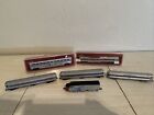 N Scale Lot Of 6 Various Amtrak Cars And Arnold Engine #106 See Pictures