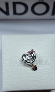 Authentic Pandora Disney MINNIE MOUSE MOM HEART charm #7781142C01 C12