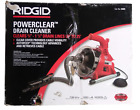 USED - RIDGID 55808 PowerClear Drain Cleaner Clears 3/4