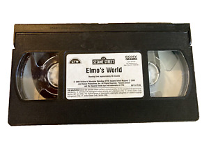 Elmo’s World - Sesame Street, VHS Tape only,  No Cover Case -WORKS GOOD
