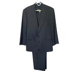 Giorgio Armani Le Collezioni men's Dark Gray wool 40R  2pc Suit & pants 40X33