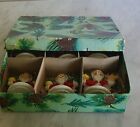 New ListingBoxed Set Of 6 Mini Vintage Christmas Angels Japan 1950’s Candleholders Tinsel