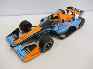 2023 ALEXANDER ROSSI signed INDIANAPOLIS 500 GREENLIGHT 1:18 DIECAST INDY CAR bl