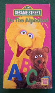 Sesame Street Do The Alphabet VHS + FREE DVD