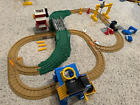 Fisher Price GeoTrax Tracktown Railway Set With Track Train - Working