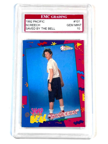1992 Pacific Saved by the Bell Screetch gem 10  Powers Screech #101 0kd8