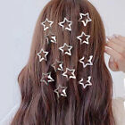 Women Girls Star Hair Clip Hairpin Barrette Stick Bobby Pin Metal Snap Side Clip