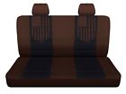 Truck Seat Covers Fits 1991-1995 Ford Ranger Tan and Black with Option for Flag (For: 1995 Ford Ranger)