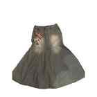 Jeanology denim jean long Skirt size 10 rockabilly
