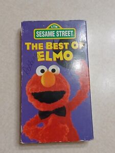 Sesame Street VHS Tape The Best Of Elmo