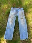 Vintage Levi's 501 Mens Light Blue Wash 80s 90s 32 X 29 Made In USA
