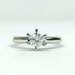 Jewelry Ring   Diamond 0.32ct Platinum 3553742