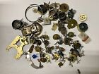 Lot #3 Of Vintage Salvage Clock Parts Replacement Pieces