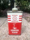 Vintage Cities Service Lighter Fluid Tin Can